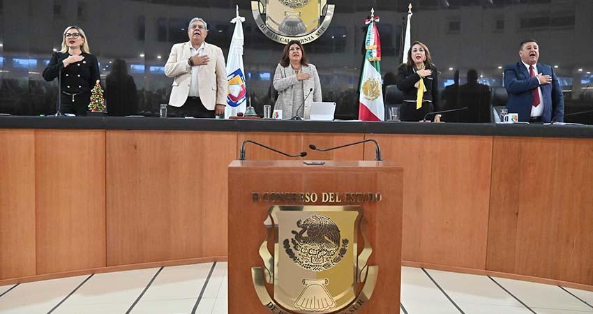 Clausura Congreso de BCS primer periodo de sesiones