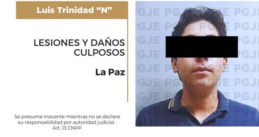 Vinculado a proceso por lesiones y daños culposos el imputado por hechos en malecón de La Paz