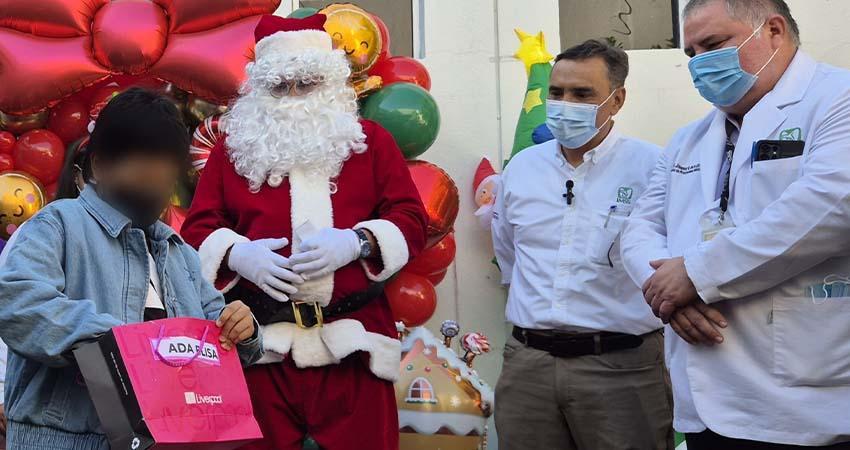 Llega la magia de la navidad al OncoCREAN del Hospital General de Zona No.1 La Paz