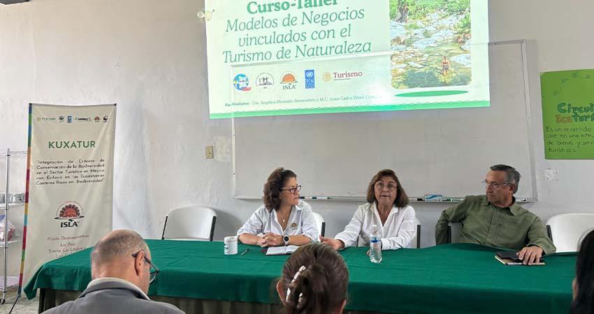 Fortalecen capacidades locales para impulsar proyectos turísticos sustentables en la Cuenca de Santiago