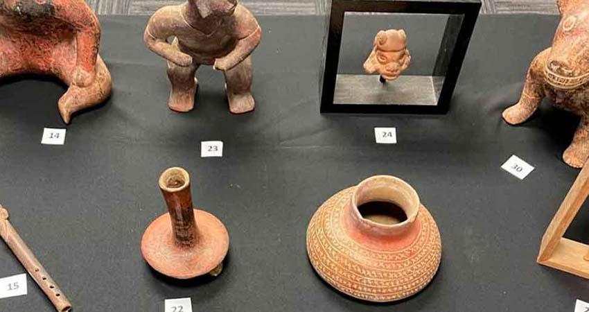 México recuperó más de 2 mil objetos culturales a lo largo de 2025