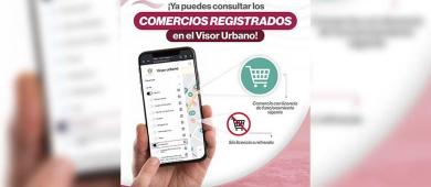 Integra Ayuntamiento de La Paz al sector comercial en la plataforma Visor Urbano