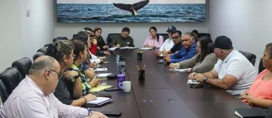 Trabajan autoridades en acciones para un mejor avistamiento de ballenas en Puerto Chale