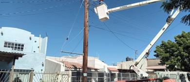Servicios Públicos atiende más de 360 luminarias en La Paz