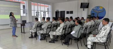 Capacita IMM La Paz a elementos de seguridad en protección de mujeres durante el Carnaval 2026