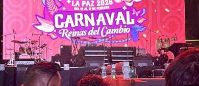 Destinan más de 8 MDP para 300 talentos locales que participan en el Carnaval La Paz 2026