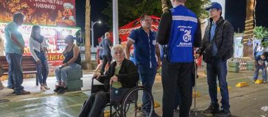 Implementa Ayuntamiento de La Paz brigada de apoyo a personas con discapacidad