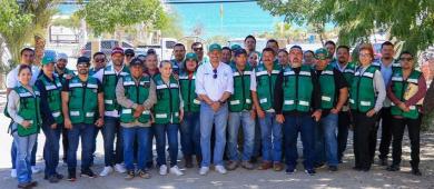 Refuerza OOMSAPAS atención directa en El Sargento, La Ventana y Los Planes