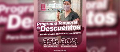 Anuncia Ayuntamiento de La Paz Programa Temporal de Descuentos en mercados municipales