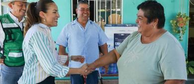 Más de 35 mil familias ya reciben más agua: Milena Quiroga