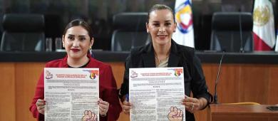 Presenta el Congreso de BCS la convocatoria para el 4. ° Parlamento de la Mujer Sudcaliforniana