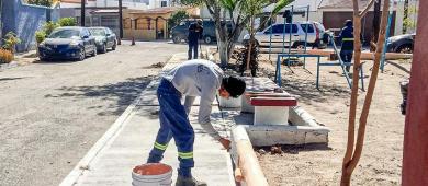 Servicios Públicos de La Paz atendió 10 parques en distintos puntos de la ciudad