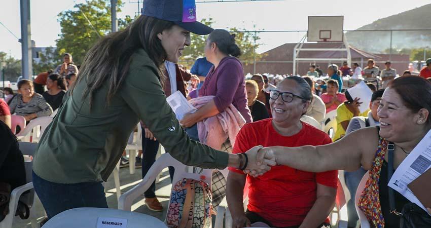 “Certeza en la tierra y agua como derecho, gobernar bien es cumplir en el territorio como nos pidió la presidenta Claudia Sheinbaum”: Milena Quiroga