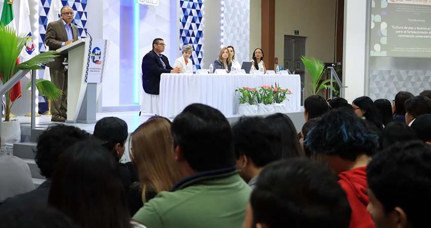 Promueven en UABCS cultura de paz con conferencia internacional sobre convivencia universitaria