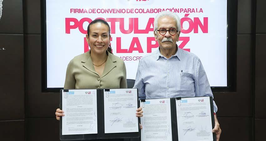Promueve Milena Quiroga postulación de La Paz a la Red de Ciudades Creativas de la UNESCO