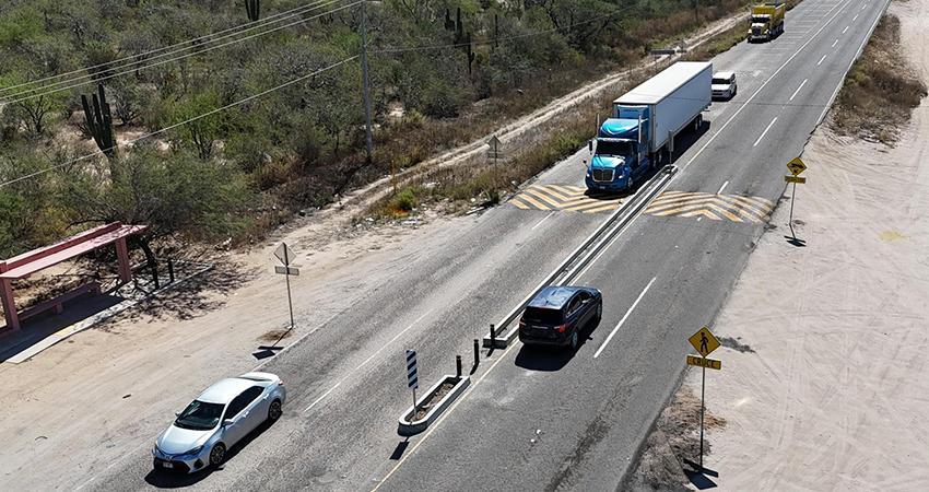 Concluyen trabajos de crucero seguro en acceso a colonia La Pasión