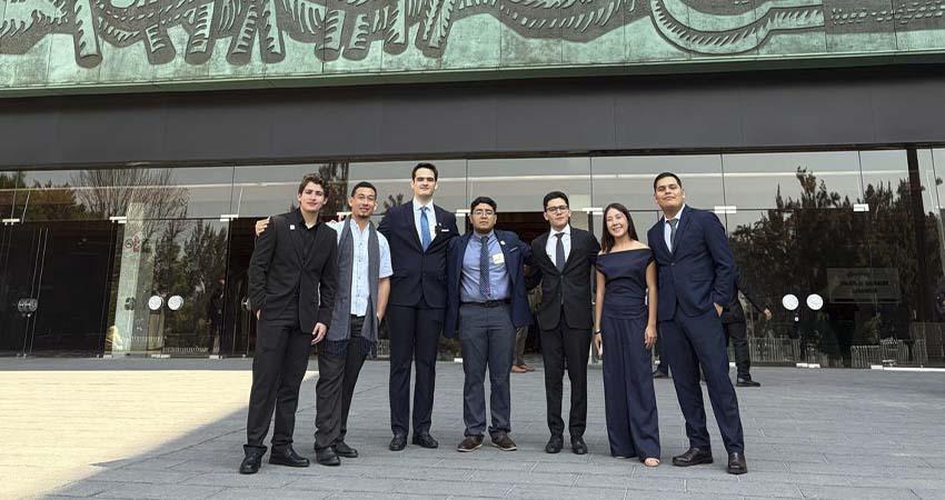 Estudiantes de la UABCS participan en el Parlamento Juvenil “Voces del Futuro MX” en Cámara de Diputados