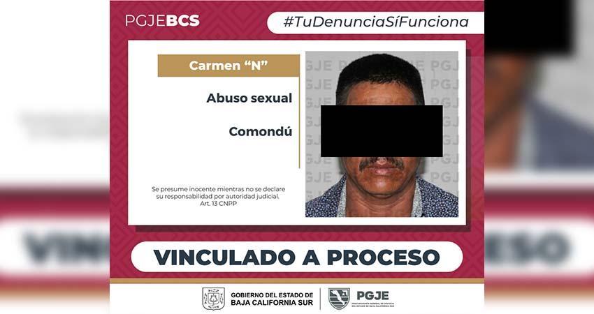 Por el delito de abuso sexual agravado, Carmen “N” quedó en prisión preventiva