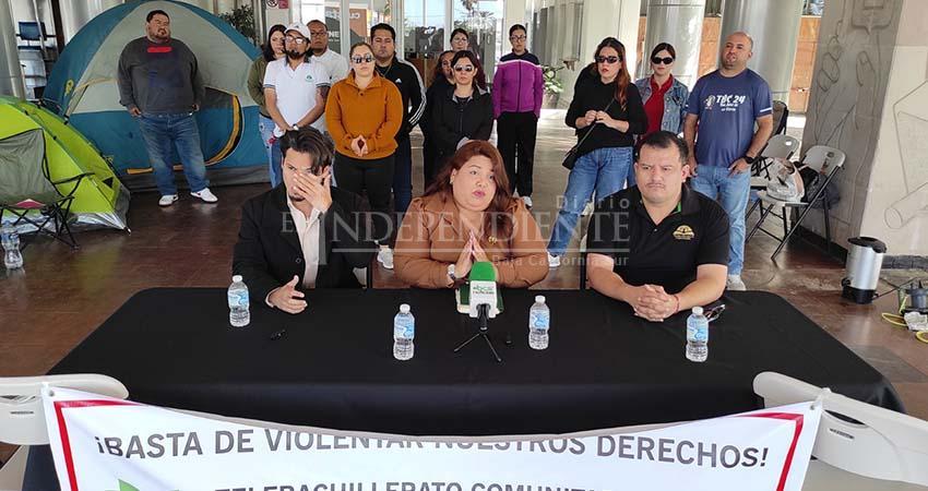 Gobierno pagará solo a docentes que firmaron contrato con Telebachillerato de BCS