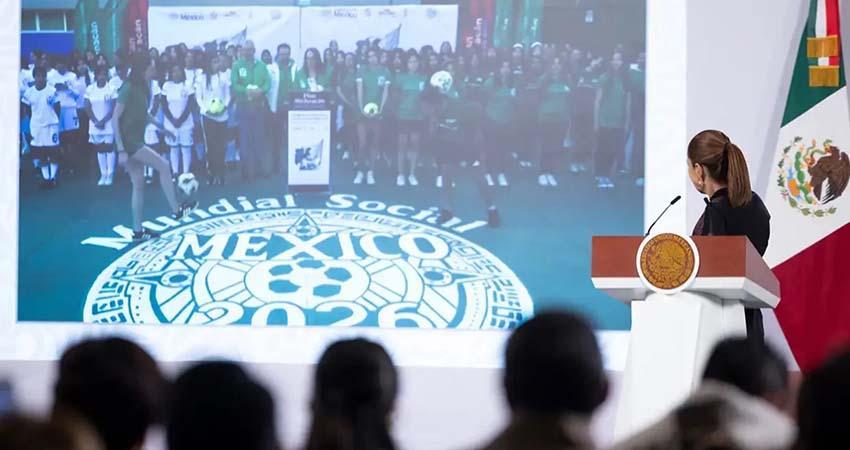 Sheinbaum reafirma que México será ‘sede’ del Mundial tras respaldo de la FIFA
