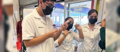 UABCS Los Cabos presente en Campaña Nacional de Vacunación contra el Sarampión