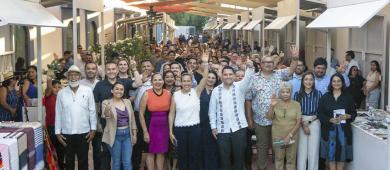 Entrega Milena Quiroga restauración del Calejón Artesanos; invierten 8 MDP