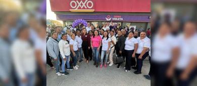 Seguridad Pública activa en más de 400 tiendas OXXO el programa Zona Violeta