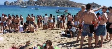 Casi 50 mil jóvenes arribarán a Los Cabos por Spring Break 2026