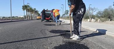 Atiende Servicios Públicos Municipales 111 reportes de baches a través de App La Paz