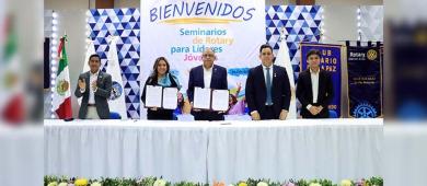 UABCS y Club Rotario de La Paz firman convenio para impulsar liderazgo y compromiso social en estudiantes