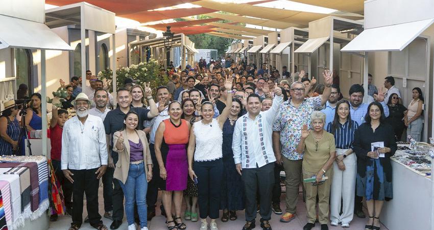 Entrega Milena Quiroga restauración del Calejón Artesanos; invierten 8 MDP