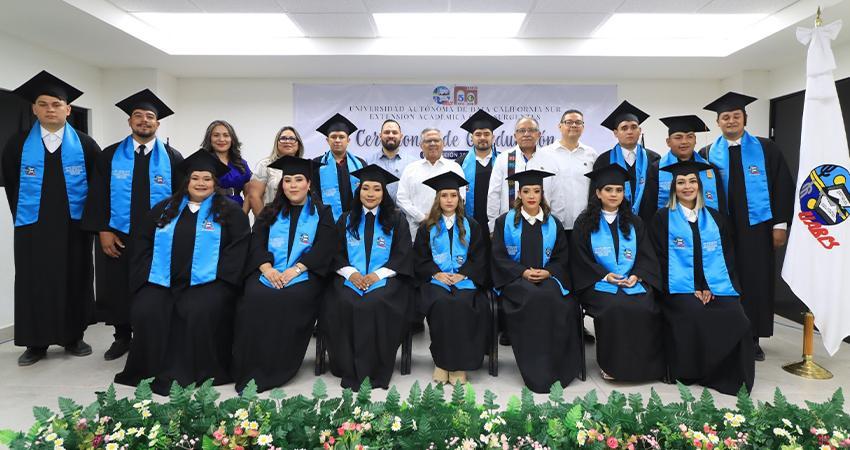 UABCS entrega una generación más de egresados y egresadas de su Extensión Académica Ciudad Insurgentes