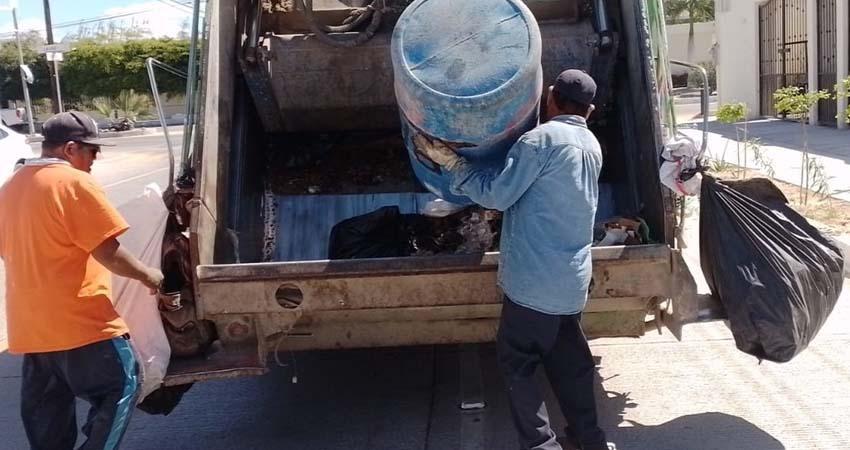 Del 2 al 8 de marzo se recolectaron más de 2,300 toneladas de basura en La Paz