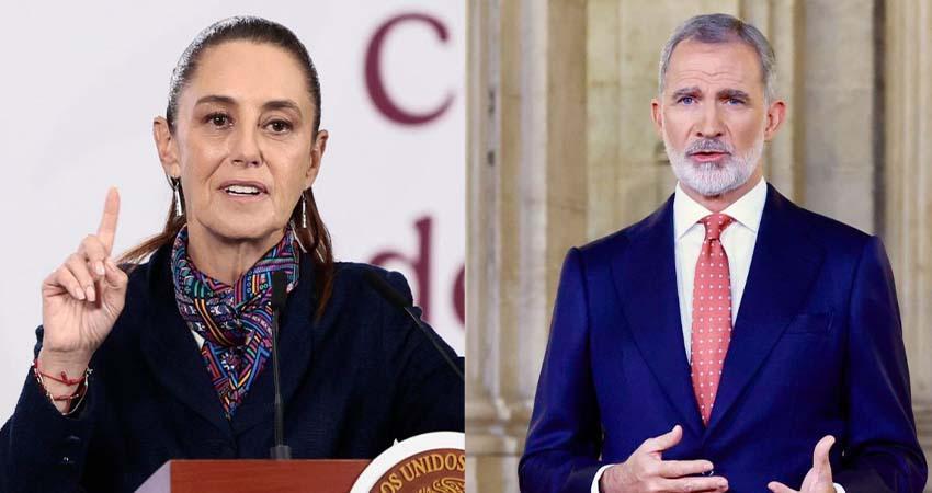 Presidenta Sheinbaum invita al rey Felipe VI al Mundial 2026 en México