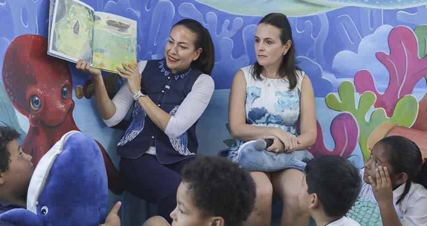 Inaugura Milena Quiroga la sexta biblioteca infantil “Abrapalabra” en La Paz
