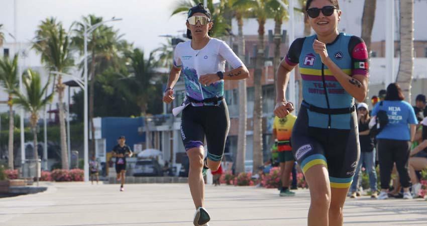 Impulsa Milena Quiroga práctica deportiva en el Triatlón Es La Paz