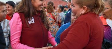 En La Paz sí hay transformación: habitantes del municipio perciben a Milena Quiroga como una mujer transformadora