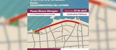 Habrá cierre vial en el malecón de La Paz durante la tarde de este miércoles