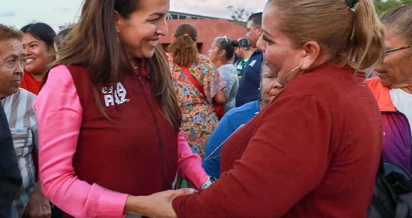 En La Paz sí hay transformación: habitantes del municipio perciben a Milena Quiroga como una mujer transformadora