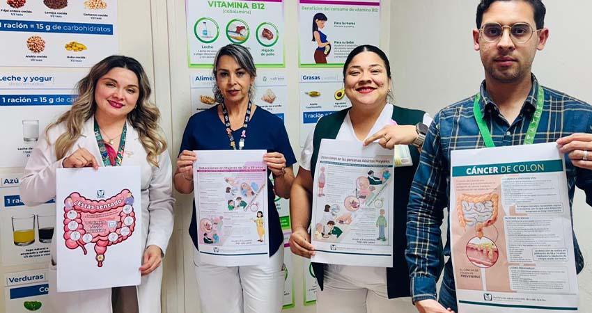 Llaman a la población a prevenir enfermedades silenciosas como cáncer de colon y recto