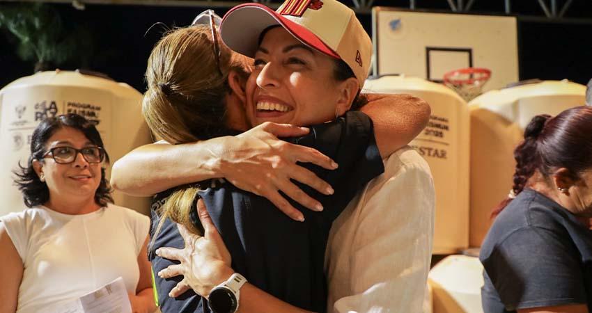 Milena Quiroga demuestra con resultados el impulso a la comunidad de El Pescadero y sus habitantes