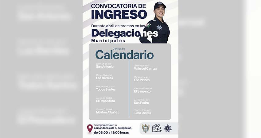 Policía Municipal de La Paz lanza convocatoria de reclutamiento en comunidades rurales