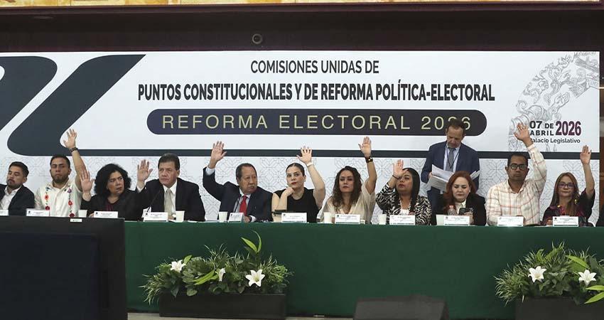 'Plan B' electoral avanza en comisiones de San Lázaro; va al Pleno