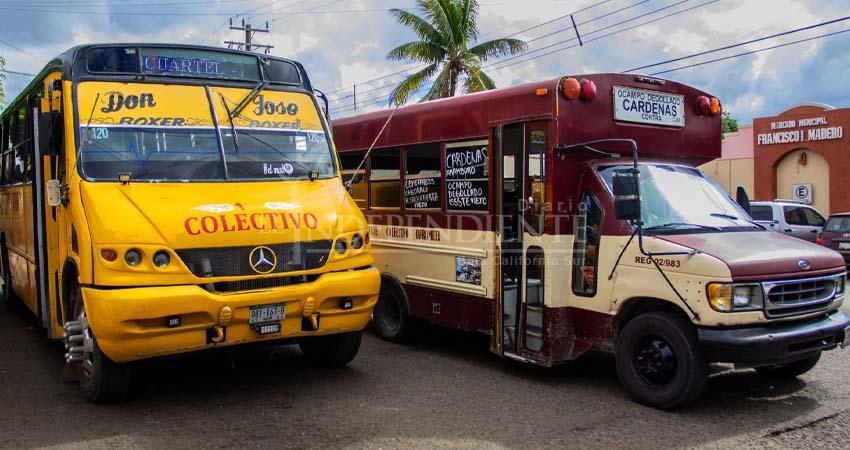 Por incremento en gasolina, analizan aumento a tarifas del transporte público en BCS