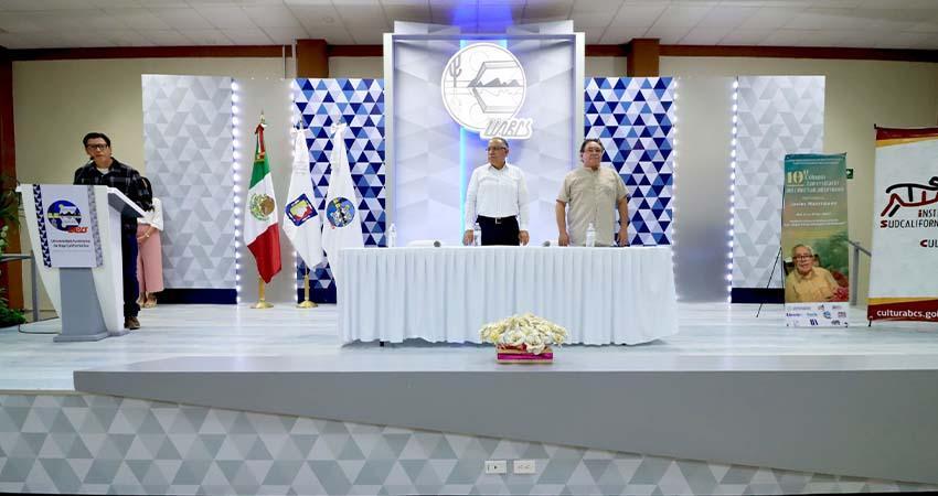 Inaugura UABCS el 10° Coloquio Universitario del Libro Sudcaliforniano