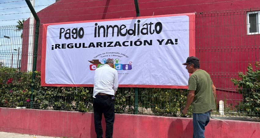 CENDI Tierra y Libertad inicia paro de labores escalonado