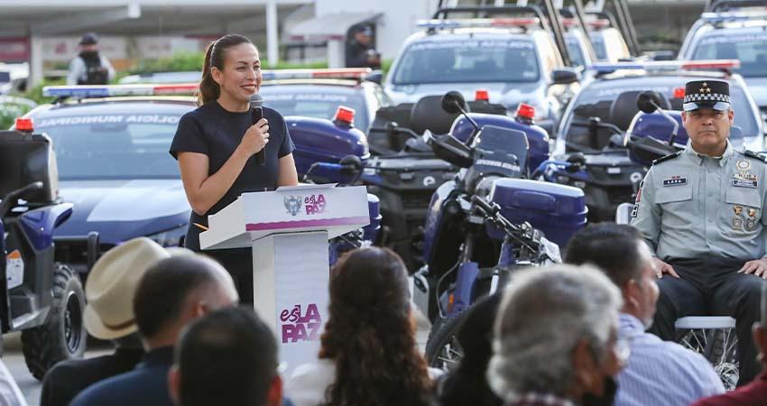 Milena Quiroga: La Paz avanza con una estrategia integral de seguridad alineada a la política federal