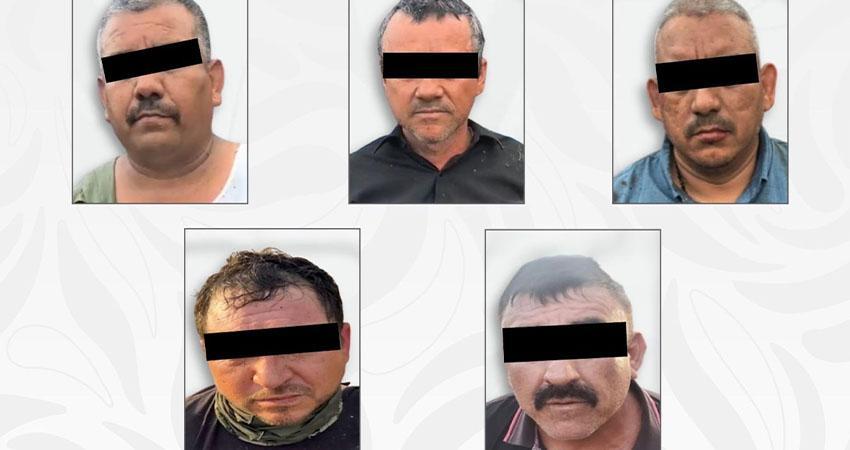 Detienen a cinco hombres vinculados con Los Chapitos