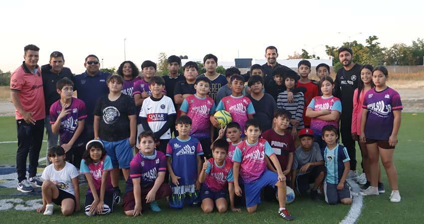 Fortalecen programa Impulso y Atlético La Paz el fútbol en la niñez paceña