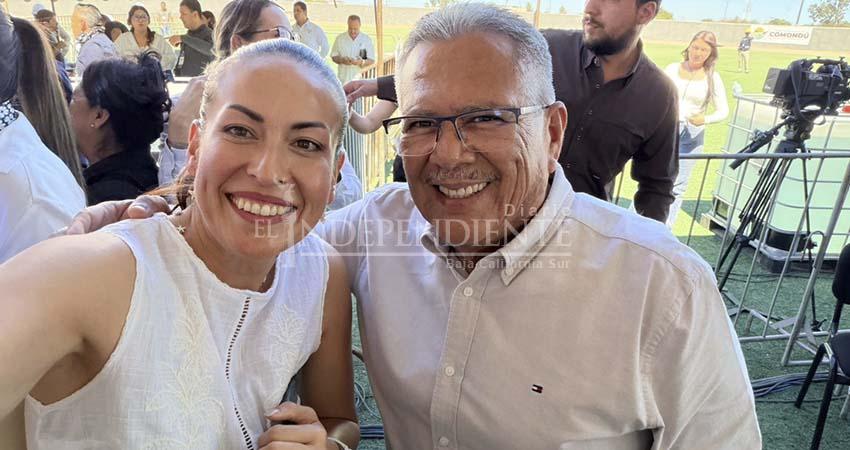 Alcalde de Comondú, respalda a Milena Quiroga; abre la puerta a una candidatura futura